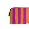 Modern - Hello - Oranje laptophoes neopreen klein -detail