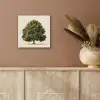 Eikenboom - Groen - Lichte achtergrond aluminium wit klein -sfeer4