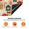 Illustratie - Kerst - Beige Inductie beschermer vinyl 3mm klein 276 -zzzzzzz-td-onderkant