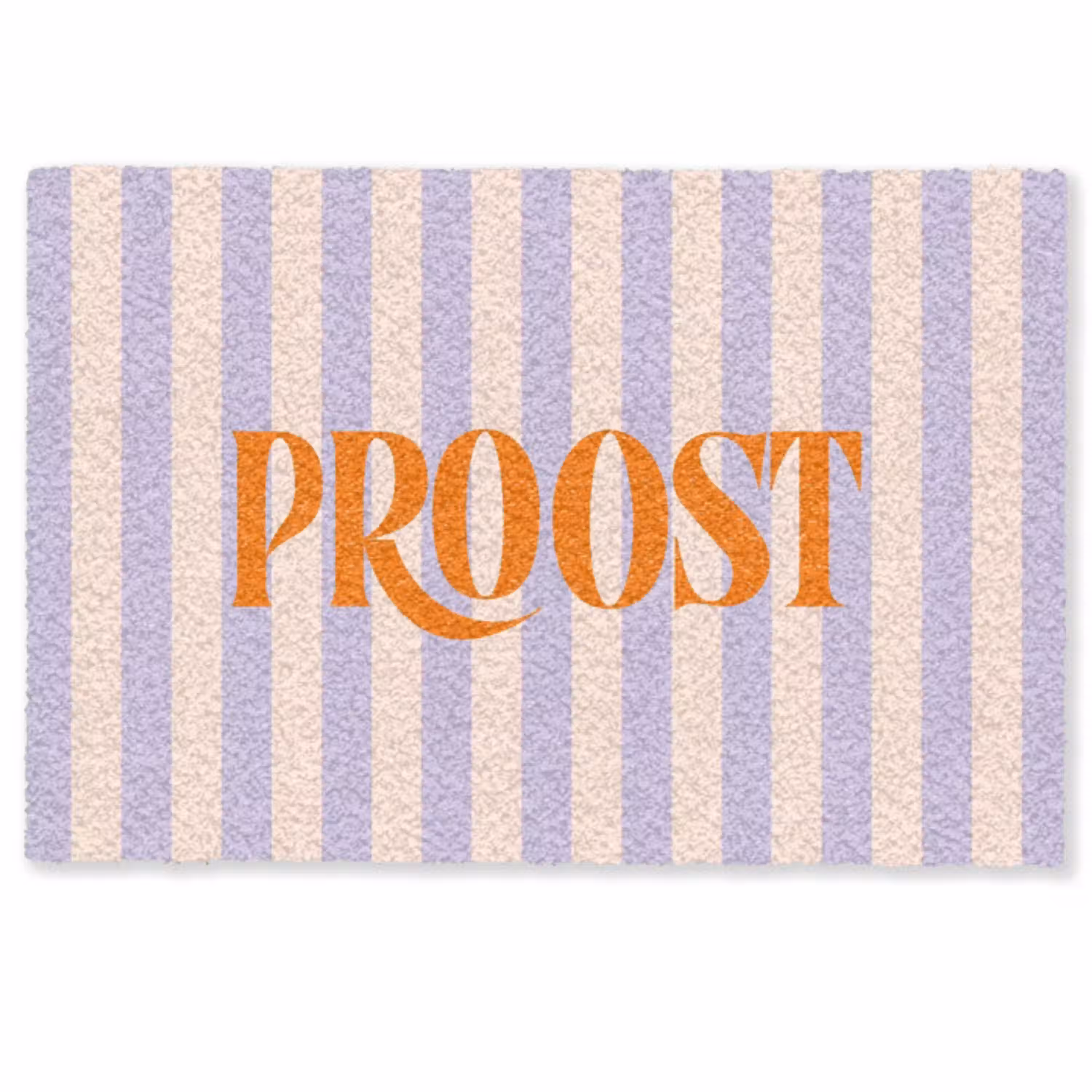 Lila - Oranje - Strepen - Proost Deurmat klein -zkaufland3d