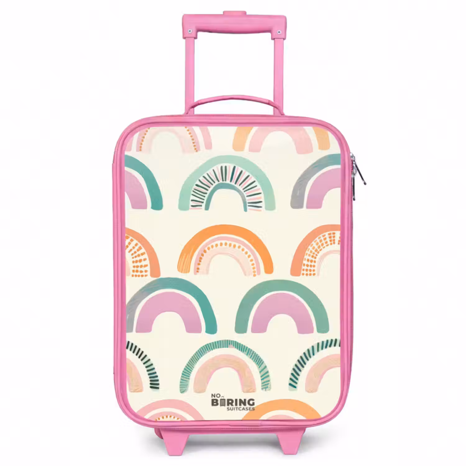 Kinderkoffer - Roze - Regenbogen
