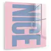 Nice - Paars - Roze plexiglas 5mm klein -zzzproduct_nieuw