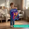 Crossmotor - Neonkleuren - Lijnen - Helm Kinderkoffer - Blauw klein -sfeer2_NL