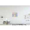 Eend - Zonnebril - Water textielposter latten blank klein -kinderkamer