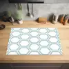 Patroon - Lijn - Design - Hexagon Inductie beschermer vinyl 3mm klein 276 -sfeer5