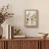 Abstracte vierkanten - Aardetonen - Mistig Light Box met kabel (Tafellamp) klein -sfeer2