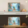Dino - Natuur - Waterval Light Box met batterij (Wandlamp kind) middel -sfeer3_kind