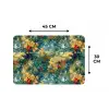 Geel - Bloemen - Groen - Bladeren Placemat vinyl groot 368 -specs