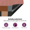 Illustratie - Vogel - Vlakken - Kleurrijk Inductie beschermer vinyl 3mm klein -zzzzzzz-cc-onderkant