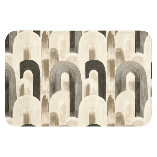 Abstract - Patroon - Bogen WCmat klein 1009 -3d
