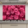 Rozen - Pink - Bloem keuken achterwand spatscherm klein -3d_website