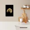 Croissant - Brood - Goud - Zwart KitchenYeah - Keuken - Canvas klein -sfeer1