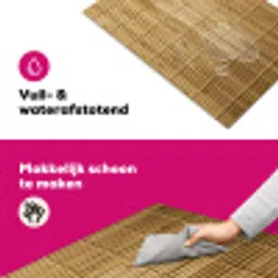 Symmetrie van Bamboe Inductie beschermer vinyl 3mm klein -wsfeer6_website