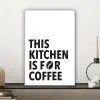 Quotes  - Koffie - Bonen - Modern canvas 2cm klein -sfeer6