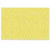 Geel - Patroon - Geometrisch Deurmat klein 898 -zkaufland3d
