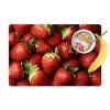 Aardbei - Fruit - Rood Placemat vinyl groot -zzzproduct_Kitchenyeah-website