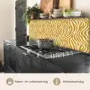Zebra - Klassiek - Oker - Geel keuken achterwand 2 middel 871 -usp_NL