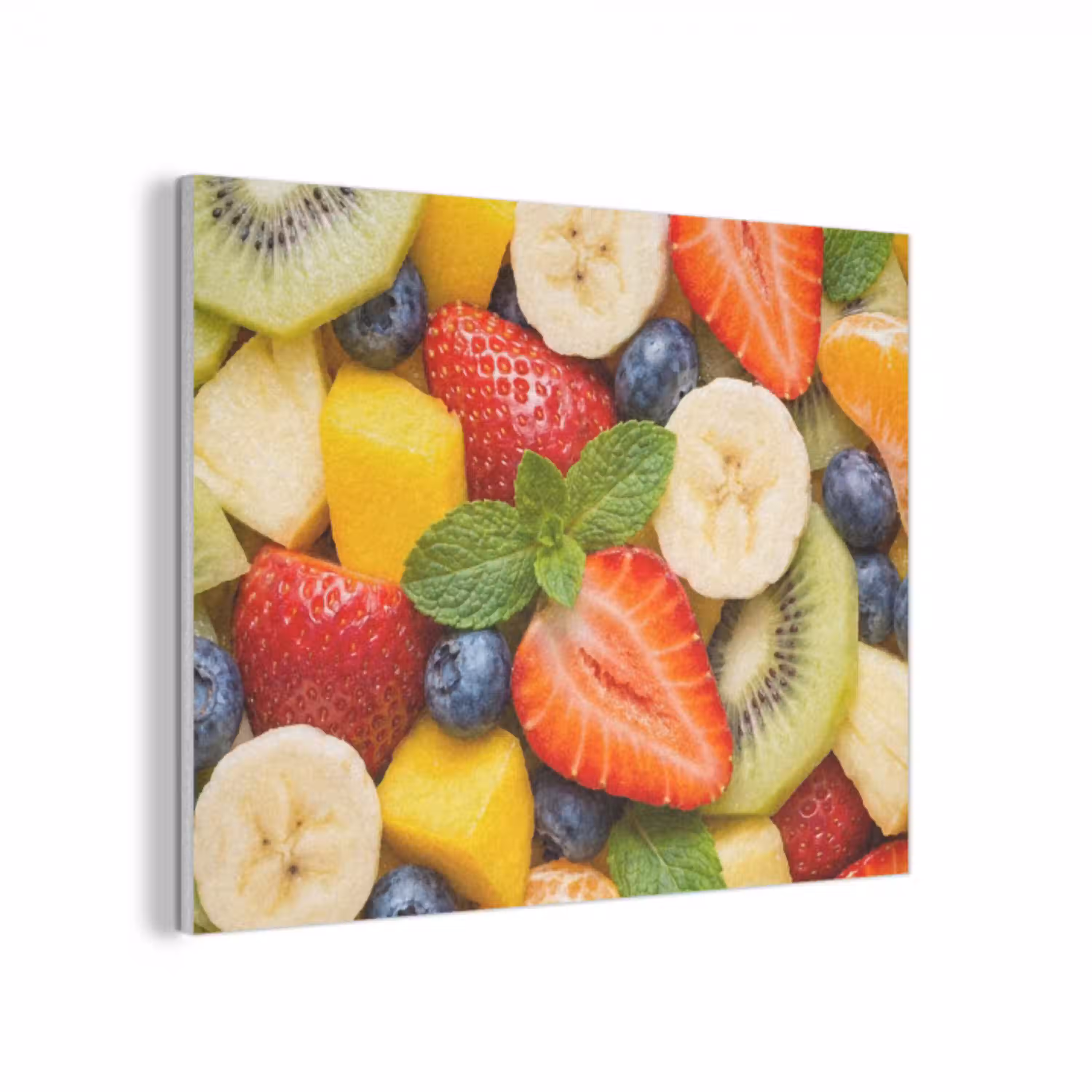 Fruit - Plakjes - Eten - Kleurrijk PET vilt klein -3d