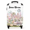 Dierlijke fantasiestad NBS - Handbagage koffer - Kinderen Unisex middel -productfoto_recht