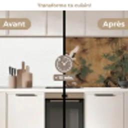 Oosters - Elegant - Kleurrijk keuken achterwand 2 middel -voor-na2_FR