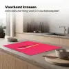 Schepijs - Roze - Hoorntje Inductie beschermer vinyl 3mm klein -sfeer1