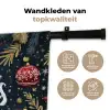 Feestelijk - Kerstgroet - Kleurrijk Wandkleed katoen middel -sfeer2