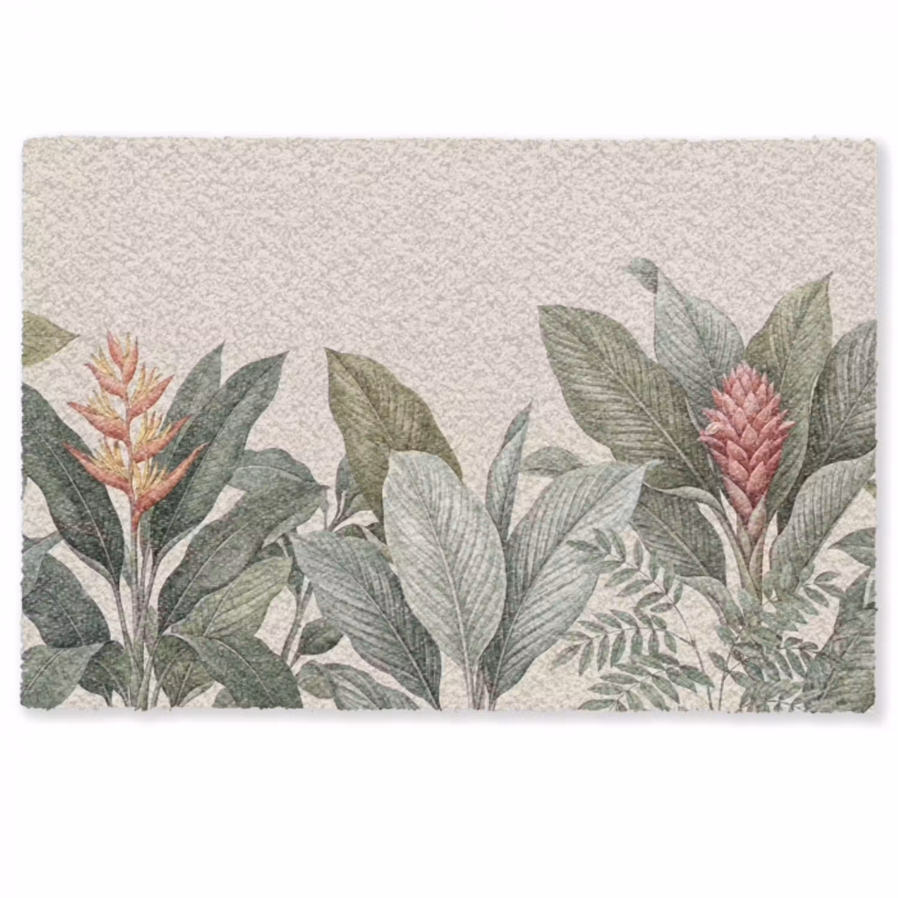 Tropisch - Planten - Modern - Groen Deurmat klein -zkaufland3d