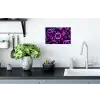 Paars - Bubbels - Schuim Muursticker klein -keuken