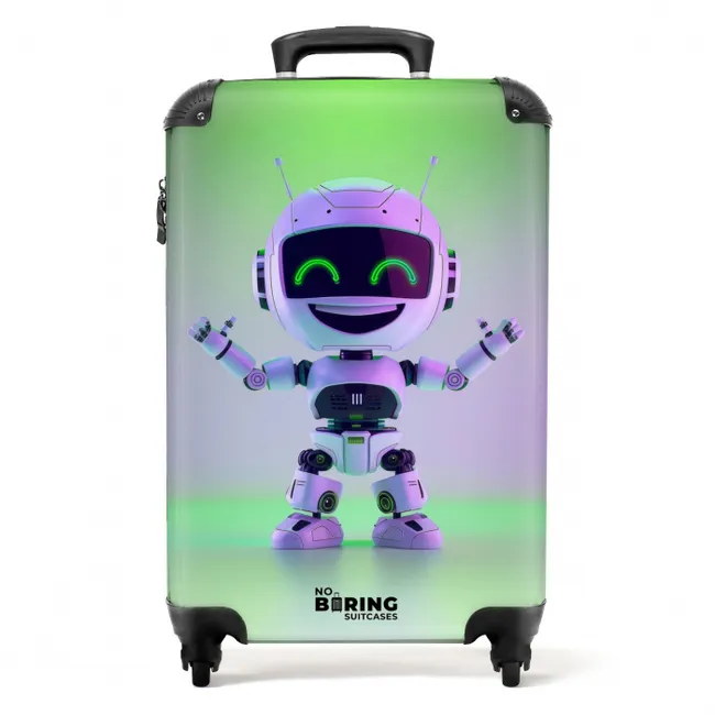 Neon Nicky NBS - Handbagage koffer - Unisex middel -productfoto_recht