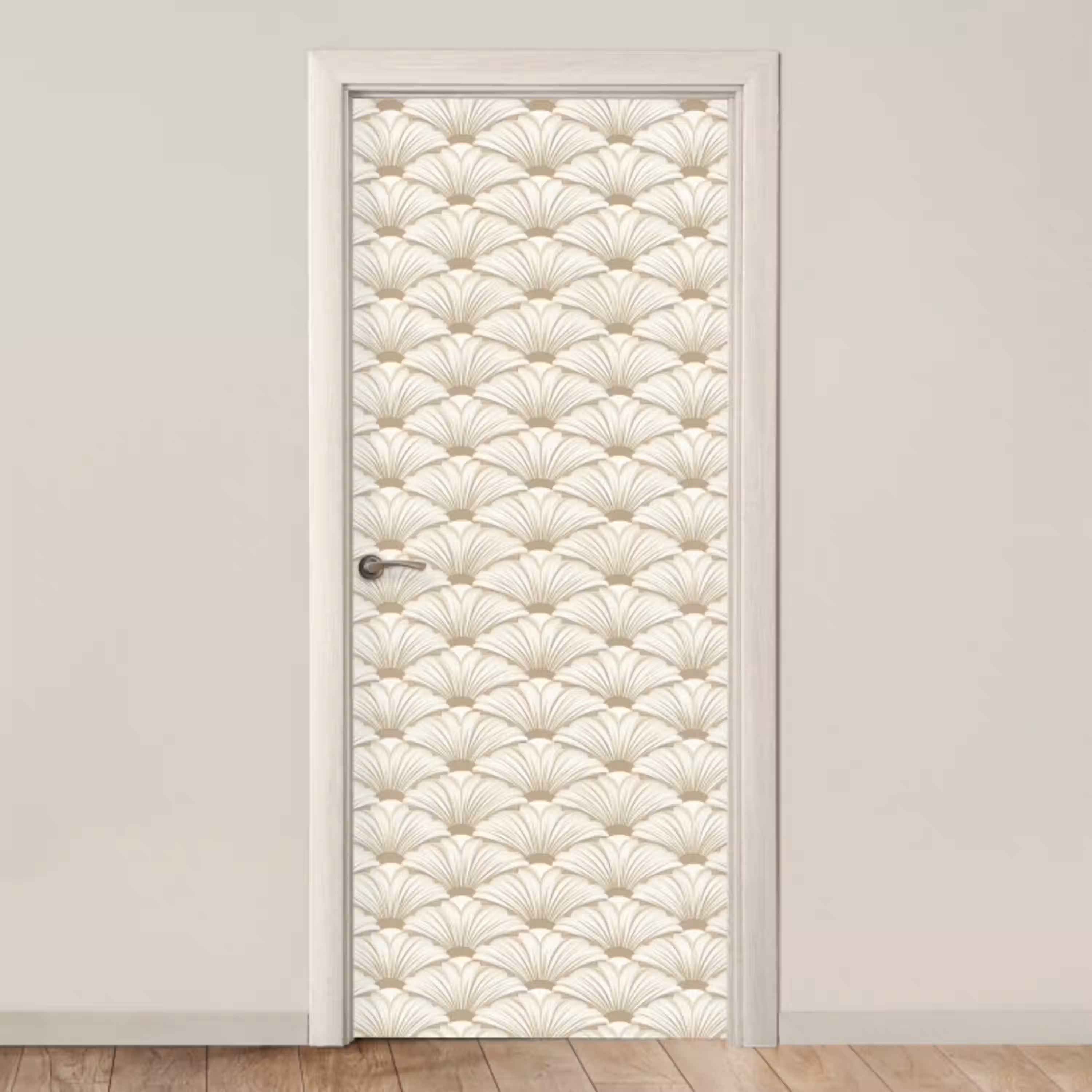Klassiek - Art - Beige deurposter klein 289 -3d_beige