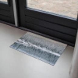 Bos - Reflectie - Meer - Winter - Serene Deurmat klein -sfeer2
