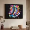 Graffiti - Sport - Schaatsen - Verf Textielframe - compleet frame klein -sfeer3