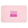 Bisou - Roze - Minimalistisch Badmat klein -3d