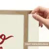 Ciao bella - Rood - Wit - Minimalistisch Light Box met batterij (Wandlamp) middel -USP_websiteprintNL