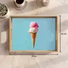 Bolletjes - Schepijs - Hoorntje - Blauw Dienblad Rechthoek middel -USP_Formaat