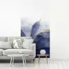 Marmer - Blauw - Marmerlook - Goud - Textuur fotobehang vinyl groot -woonkamer
