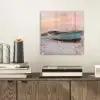 Rustiek - Roeiboot - Zandstrand plexiglas 5mm klein -sfeer1