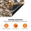 Kleine - Grote - Stenen Inductie beschermer vinyl 3mm klein 276 -zzzzzzz-td-onderkant