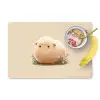 Schaap - Beige - Bloemen Placemat vinyl groot -zzzproduct_Kitchenyeah-website