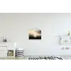 Zon - Horizon - Zee textielposter latten blank klein -kinderkamer