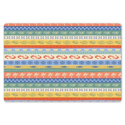 Zee - Sfeer - Oester - Garnaal Placemat vinyl groot 368 -zzsfeer1_Kitchenyeah-website