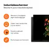 Bloemen - Vaas - Kleurrijk Inductie beschermer vinyl 3mm klein -zzzzzzz-td-ups
