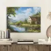 Zwaan - Bomen - Rust PET vilt klein -sfeer1