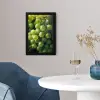 Druiven - Tros - Groen fotolijst zwart zonder passe partout klein -sfeer4