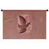 Illustratie - Vogels - Abstract - Roze Wandkleed katoen middel -zz3d