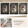 Paard - Springen - Modern Light Box met kabel (Tafellamp) klein -USP_dimbaarNL