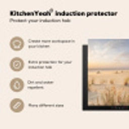 Strand - Duinen - Zomer - Natuur Inductie beschermer vinyl 3mm middel -vsfeer2_ENG