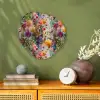 Zomers - Kleurrijk - Patroon - Bloemen Wandcirkel Organisch Forex 3mm klein 629 -sfeer2