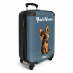 Hylke herder NBS - Handbagage koffer - Kinderen Unisex middel -productfoto_3d