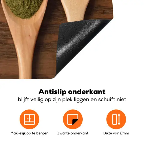Symmetrie van Smaakmakers Inductie beschermer vinyl 3mm klein -zzzzzzz-td-onderkant